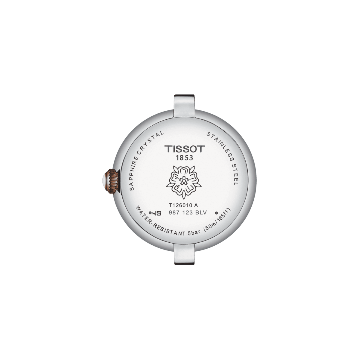 Tissot Bellissima Small Lady Silver Dial Two Tone Womens Quartz Watch T1260102201301