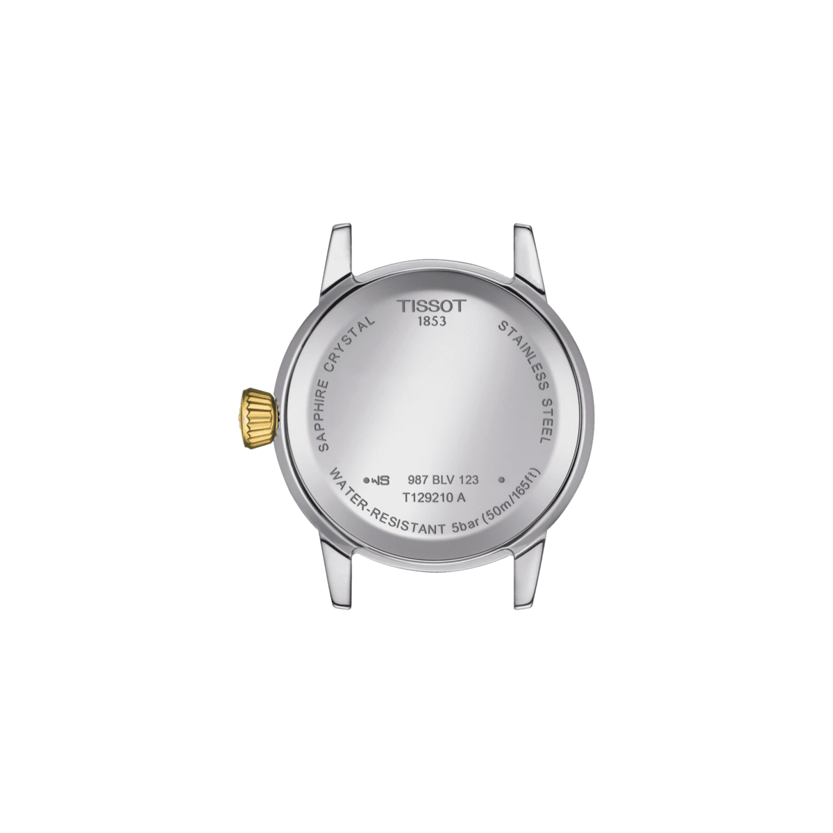 Tissot Classic Dream Ivory Dial Two Tone Womens Quartz Watch T1292102226300