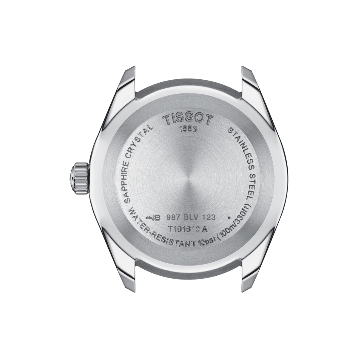 Tissot PR 100 Sport Black Dial Stainless Steel Mens Quartz Watch T1016101105100