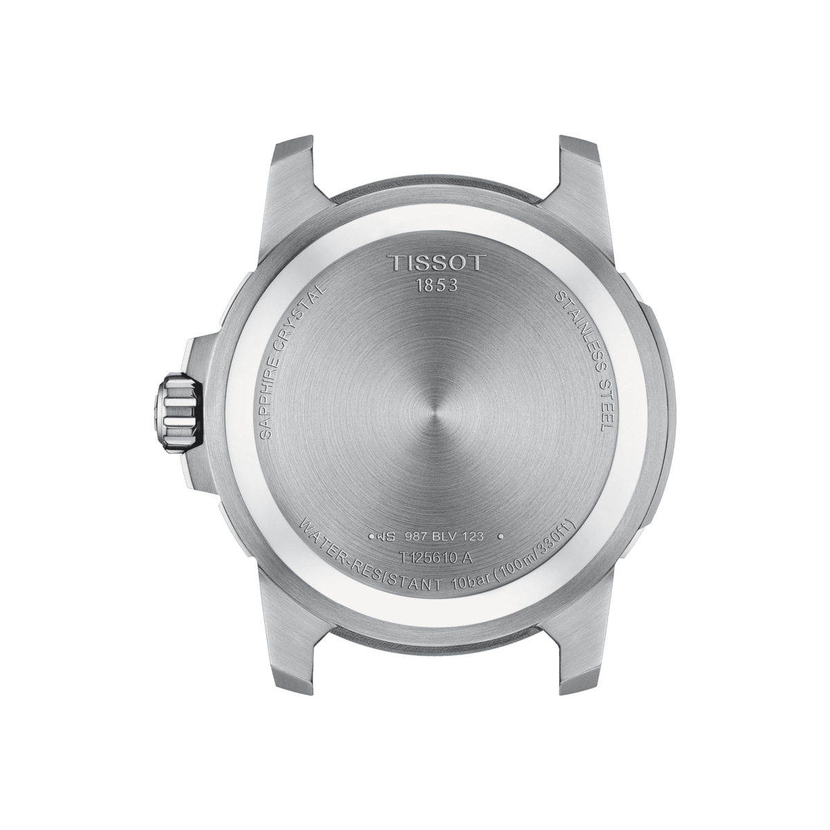 Tissot Supersport Grey Dial Stainless Steel Mens Quartz Watch T1256101708100
