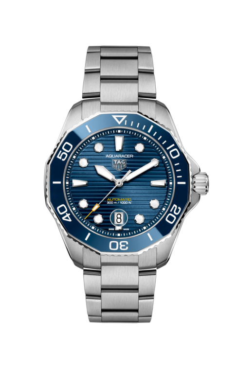 TAG Heuer Aquaracer Professional 300 Blue Dial Calibre 5 Automatic Stainless Steel Mens Watch WBP201B.BA0632