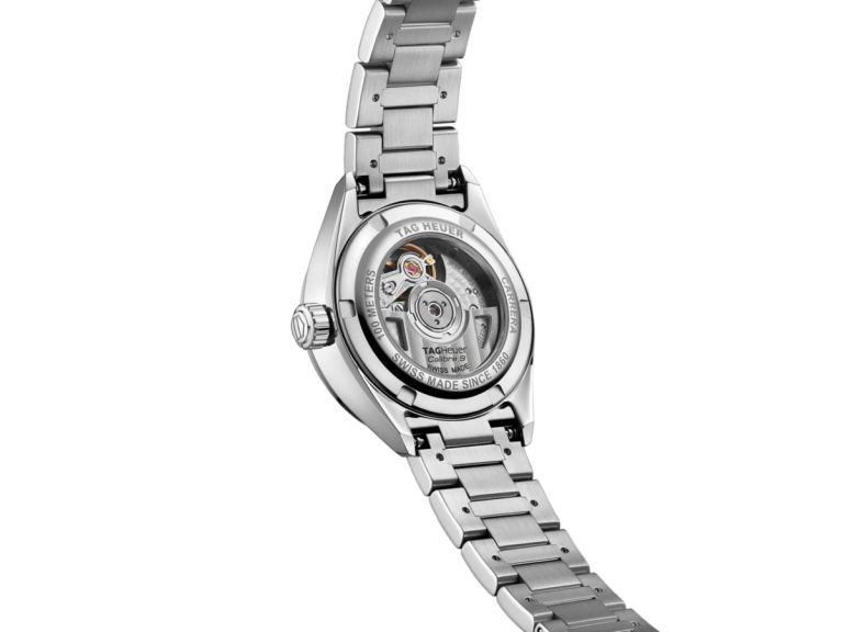 TAG Heuer Carrera Mother of Pearl Dial Diamond Set Stainless Steel Womens Watch WBN2414.BA0621