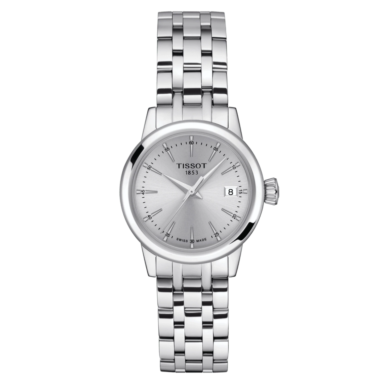 Tissot Classic Dream Silver Dial Stainless Steel Womens Quartz Watch T1292101103100