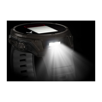 GARMIN fēnix 8 47mm Solar Sapphire Polymer & Carbon Grey DLC Titanium Smartwatch 010-02906-11