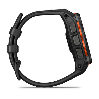 GARMIN Instinct 3 45mm Solar Black & Red Polymer Smartwatch 010-02934-00