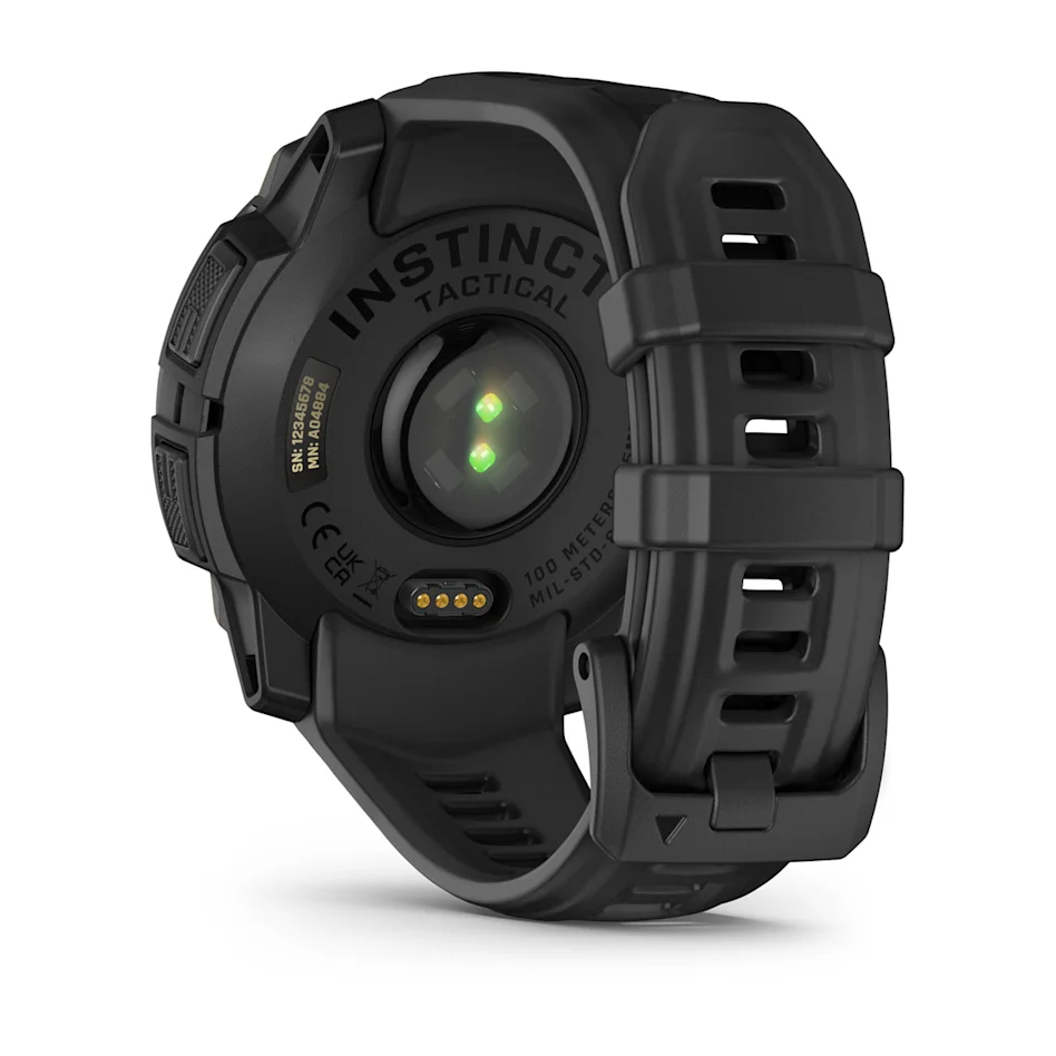 GARMIN Instinct 3 45mm Solar Black Polymer Tactical Edition Smartwatch 010-02934-50