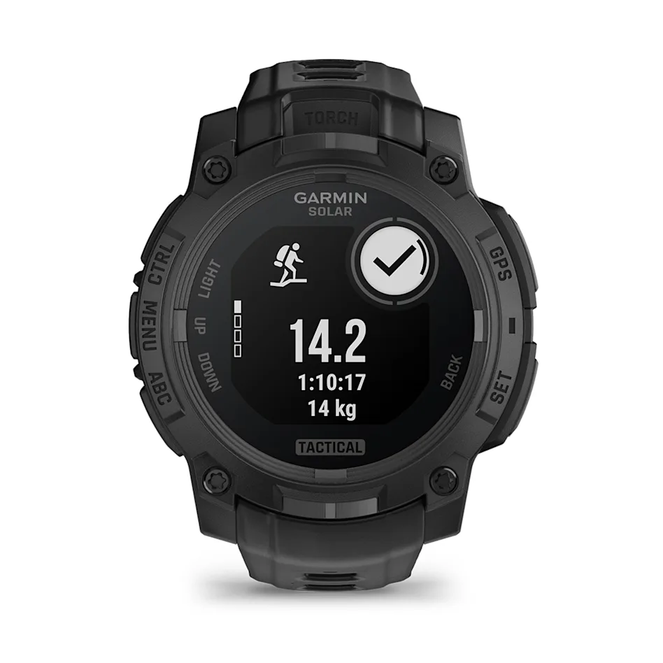 GARMIN Instinct 3 45mm Solar Black Polymer Tactical Edition Smartwatch 010-02934-50