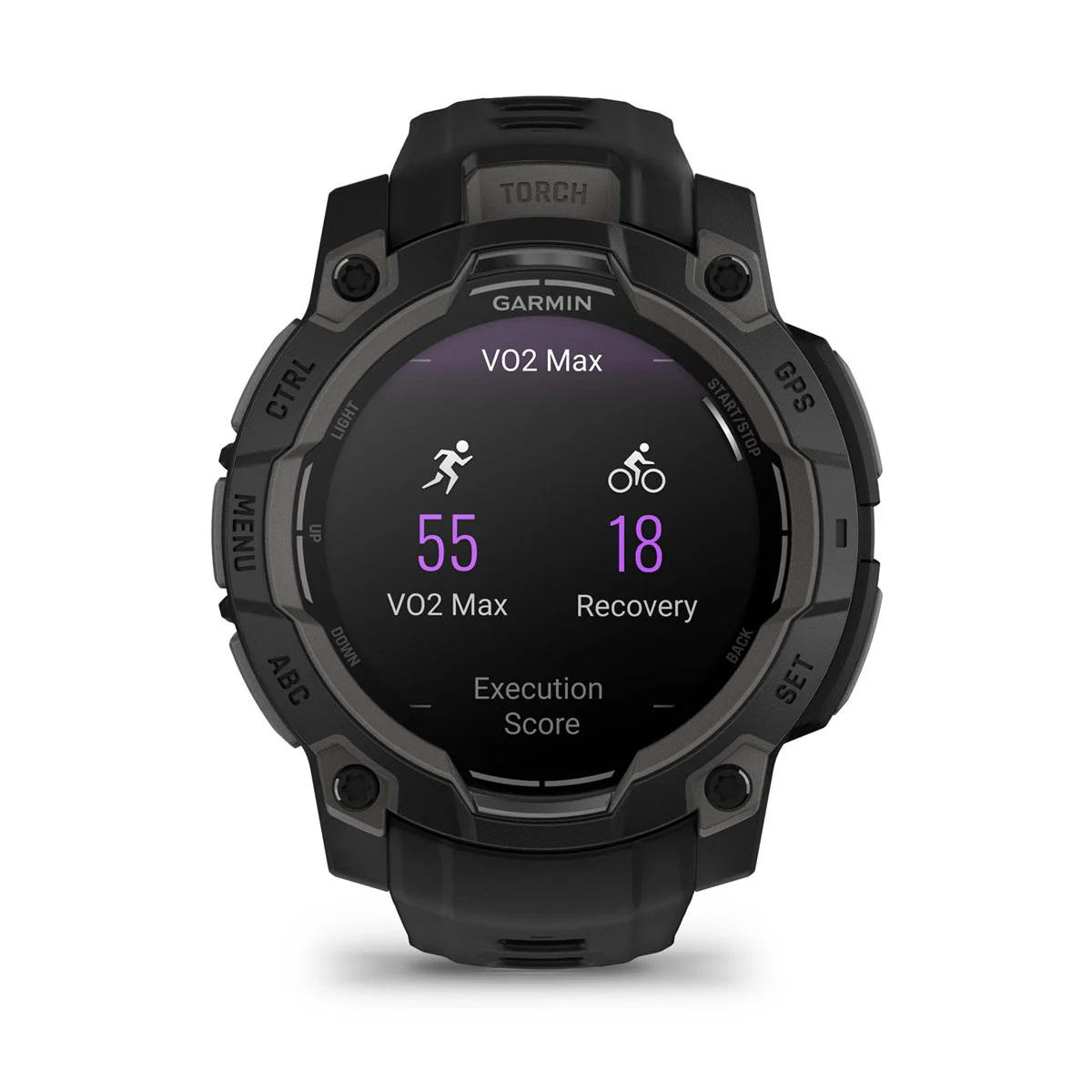 GARMIN Instinct 3 45mm AMOLED Black Polymer Smartwatch 010-02936-00