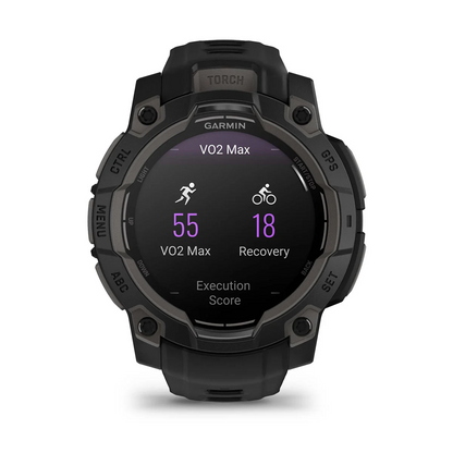 GARMIN Instinct 3 45mm AMOLED Black Polymer Smartwatch 010-02936-00