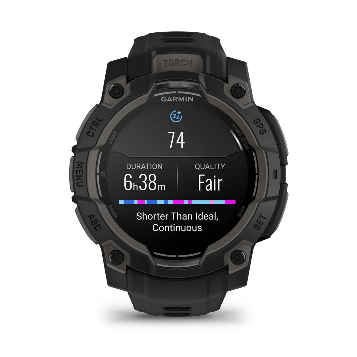 GARMIN Instinct 3 45mm AMOLED Black Polymer Smartwatch 010-02936-00