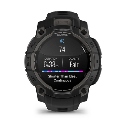 GARMIN Instinct 3 45mm AMOLED Black Polymer Smartwatch 010-02936-00