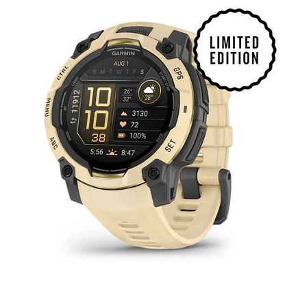 GARMIN Instinct 3 45mm AMOLED Citrine Polymer Smartwatch 010-02936-02