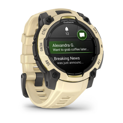 GARMIN Instinct 3 45mm AMOLED Citrine Polymer Smartwatch 010-02936-02