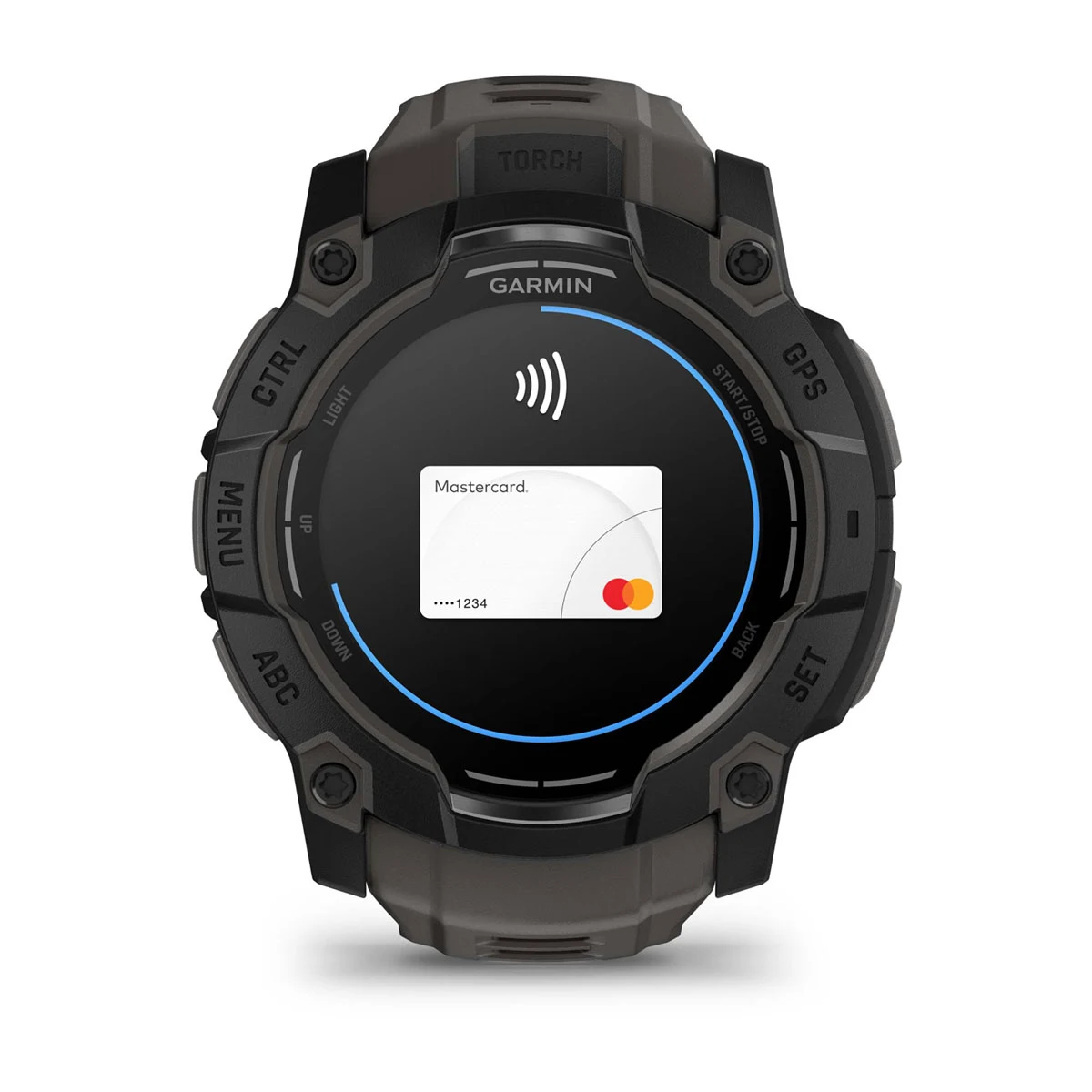 GARMIN Instinct 3 50mm AMOLED Black Polymer Smartwatch 010-03020-00