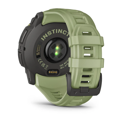 GARMIN Instinct 3 50mm AMOLED Fern Green Polymer Smartwatch 010-03020-02