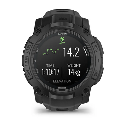 GARMIN Instinct 3 50mm AMOLED Black Polymer Tactical Edition Smartwatch 010-03020-50