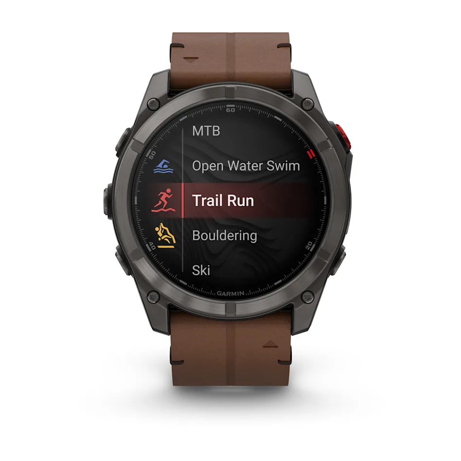 GARMIN fēnix 8 Pro 51mm AMOLED Sapphire Carbon Grey DLC Polymer & Titanium Smartwatch 010-03199-40