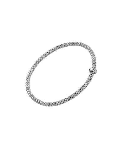FOPE Flex'it Prima 18ct White Gold & Diamond Bracelet