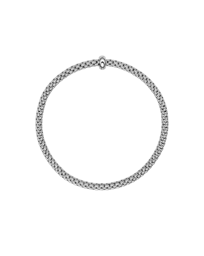 FOPE Flex'it Prima 18ct White Gold & Diamond Bracelet