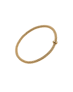 FOPE Flex'it Prima 18ct Gold & Diamond Bracelet