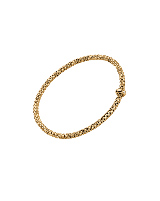 FOPE Flex'it Prima 18ct Gold & Diamond Bracelet