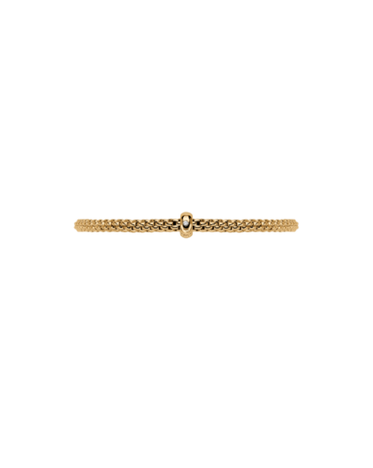 FOPE Flex'it Prima 18ct Gold & Diamond Bracelet