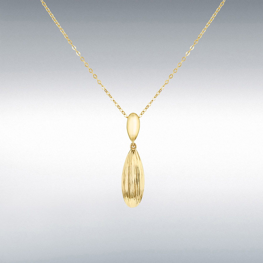 9CT YG DC DANGLE DROP NKL