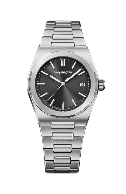 Raymond Weil A.R.T. Graphite Dial Stainless Steel Mens Watch 1000-ST-20001
