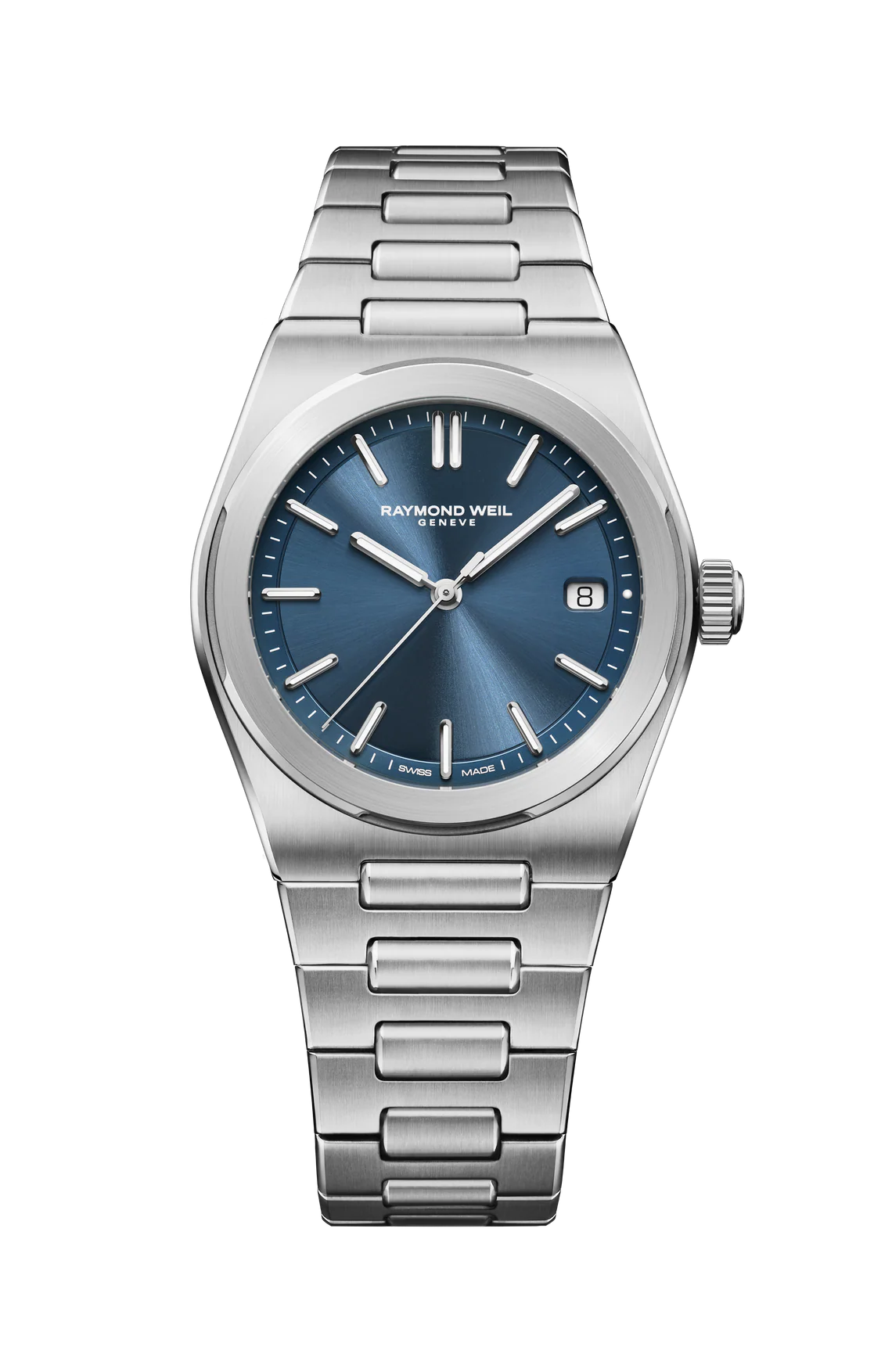 Raymond Weil A.R.T. Blue Dial Stainless Steel Mens Watch 1000-ST-50001