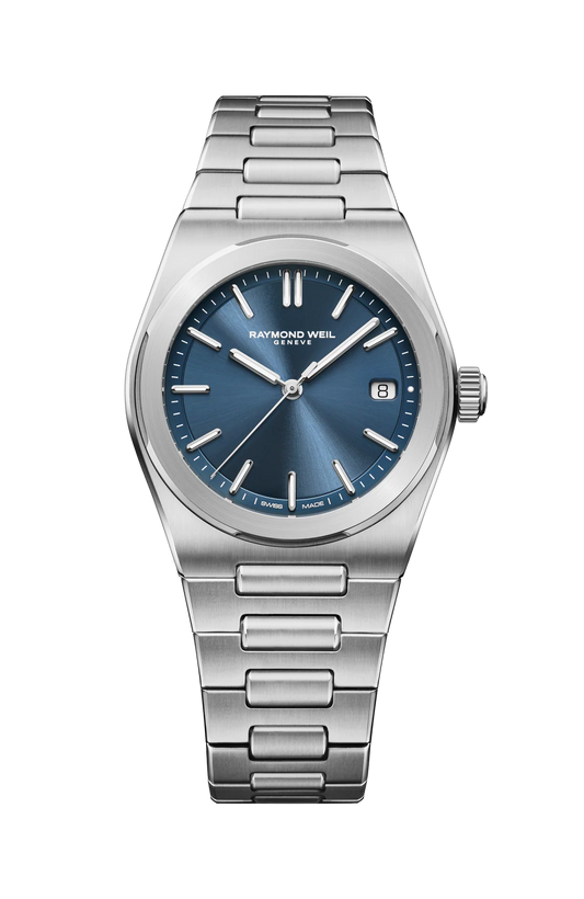 Raymond Weil A.R.T. Blue Dial Stainless Steel Mens Watch 1000-ST-50001