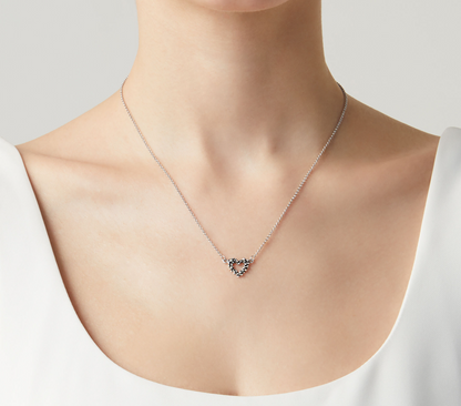 Giovanni Raspini Sterling Silver Small Heart Pendant Necklace