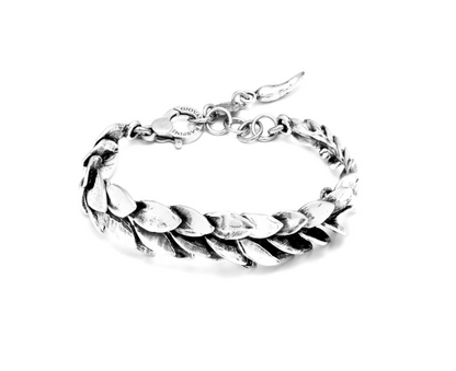 Giovanni Raspini Sterling Silver Skin Big bracelet