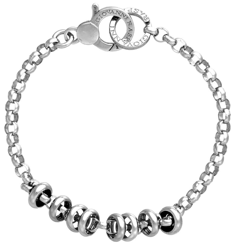 Giovanni Raspini Sterling Silver Light Bead Bracelet