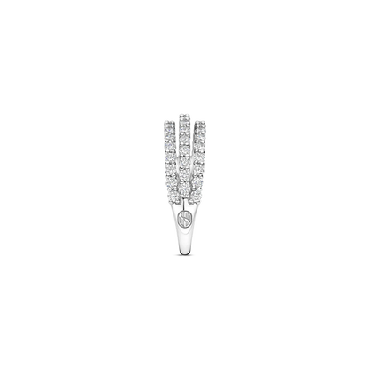 TI SENTO Stardust Sterling Silver Cubic Zirconia Set Ring
