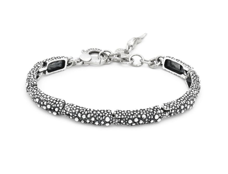Giovanni Raspini Sterling Silver Petit Perlage Bracelet