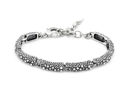 Giovanni Raspini Sterling Silver Petit Perlage Bracelet
