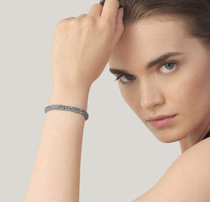 Giovanni Raspini Sterling Silver Petit Perlage Bracelet