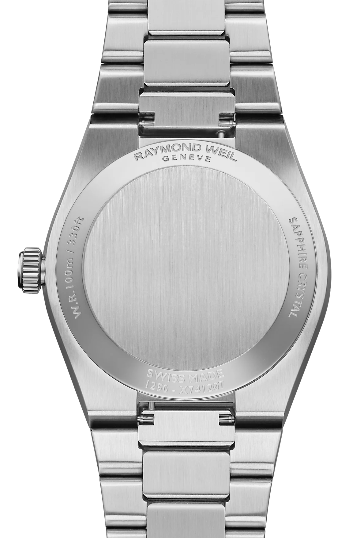 Raymond Weil A.R.T. Mother-of-Pearl Diamond Set Dial Stainless Steel Womens Quartz Watch 1250-ST-97081