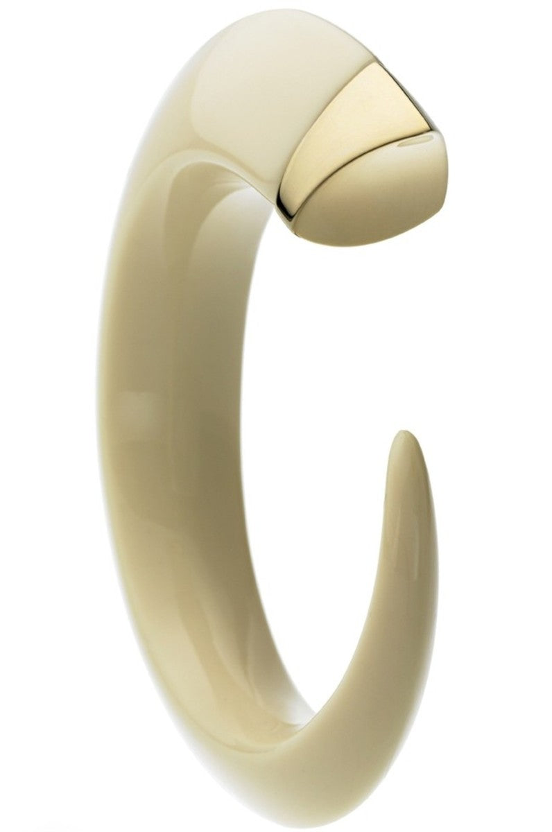 Shaun Leane Vermeil Ivory Enamel Signature Tusk Bangle (small) SLS116