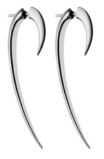 Shaun Leane Sterling  Signature Tusk Hook Earrings (size 2) SLS268