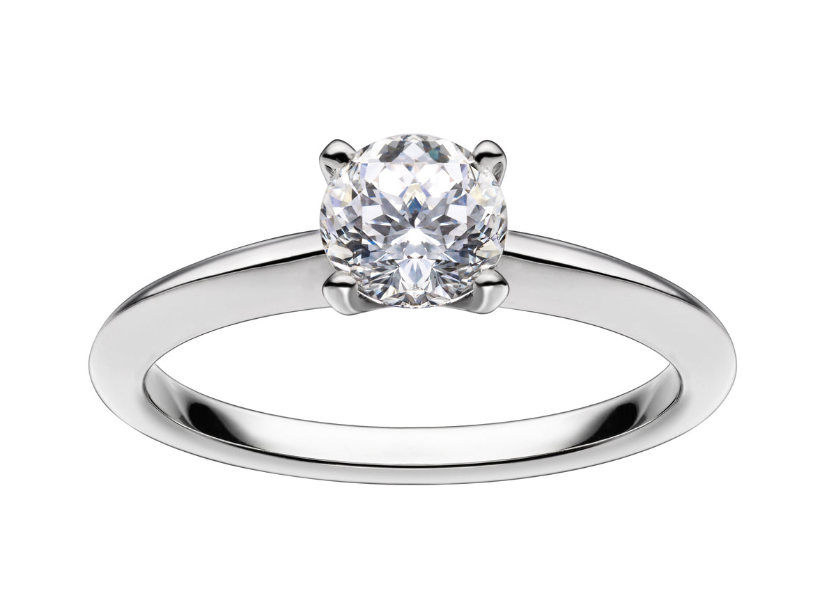 Mastercut 18ct White Gold Single Stone Simplicity 0.15ct Diamond Ring C5RG001 015W