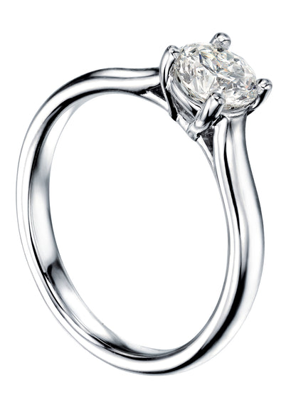 Mastercut Platinum Single Stone Elegance 0.25ct Diamond Ring C11RG001 025P