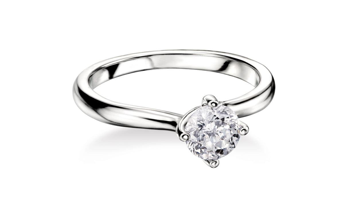 Mastercut Platinum Single Stone Grace 0.30ct Diamond Ring C13RG001 030P