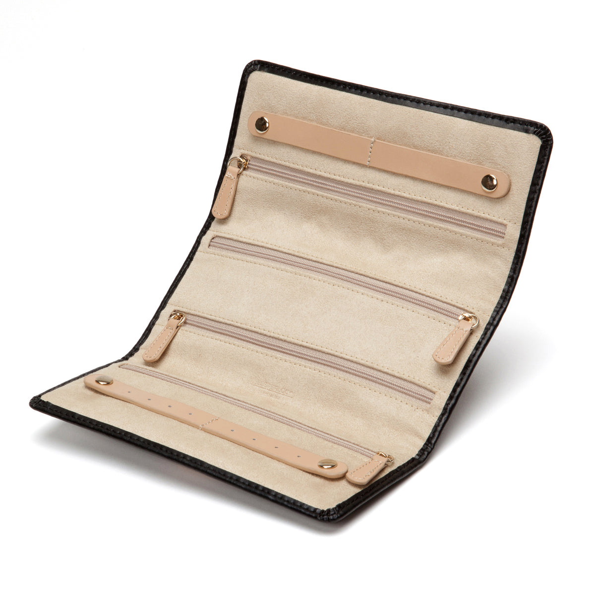 WOLF Chloé Black Jewellery Roll 301402