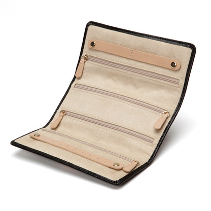 WOLF Chloé Black Jewellery Roll 301402