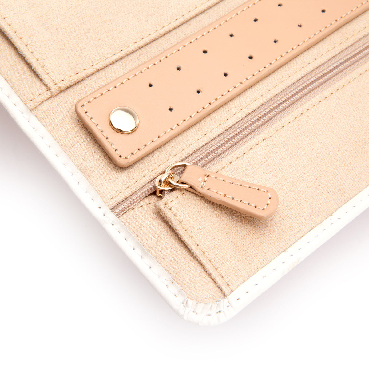WOLF Chloé Cream Large Jewellery Portfolio 301353