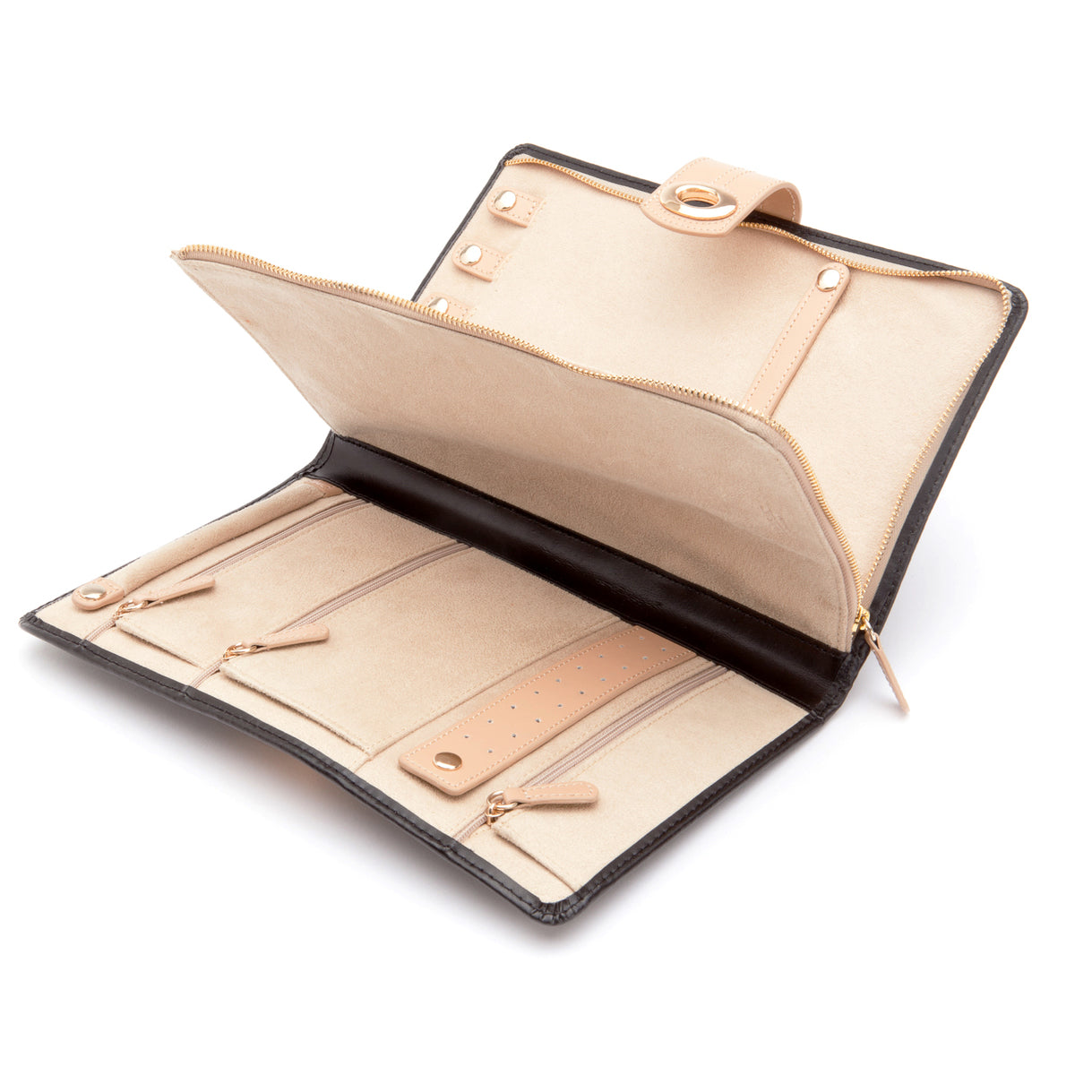 WOLF Chloé Black Large Jewellery Portfolio 301302