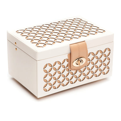 WOLF Chloé Cream Small Jewellery Box 301153
