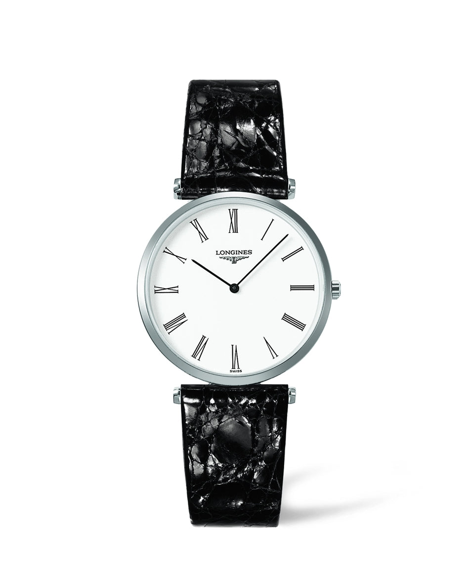 Longines La Grande Classique de Longines White Dial Stainless Steel Mens Quartz Watch L47094112