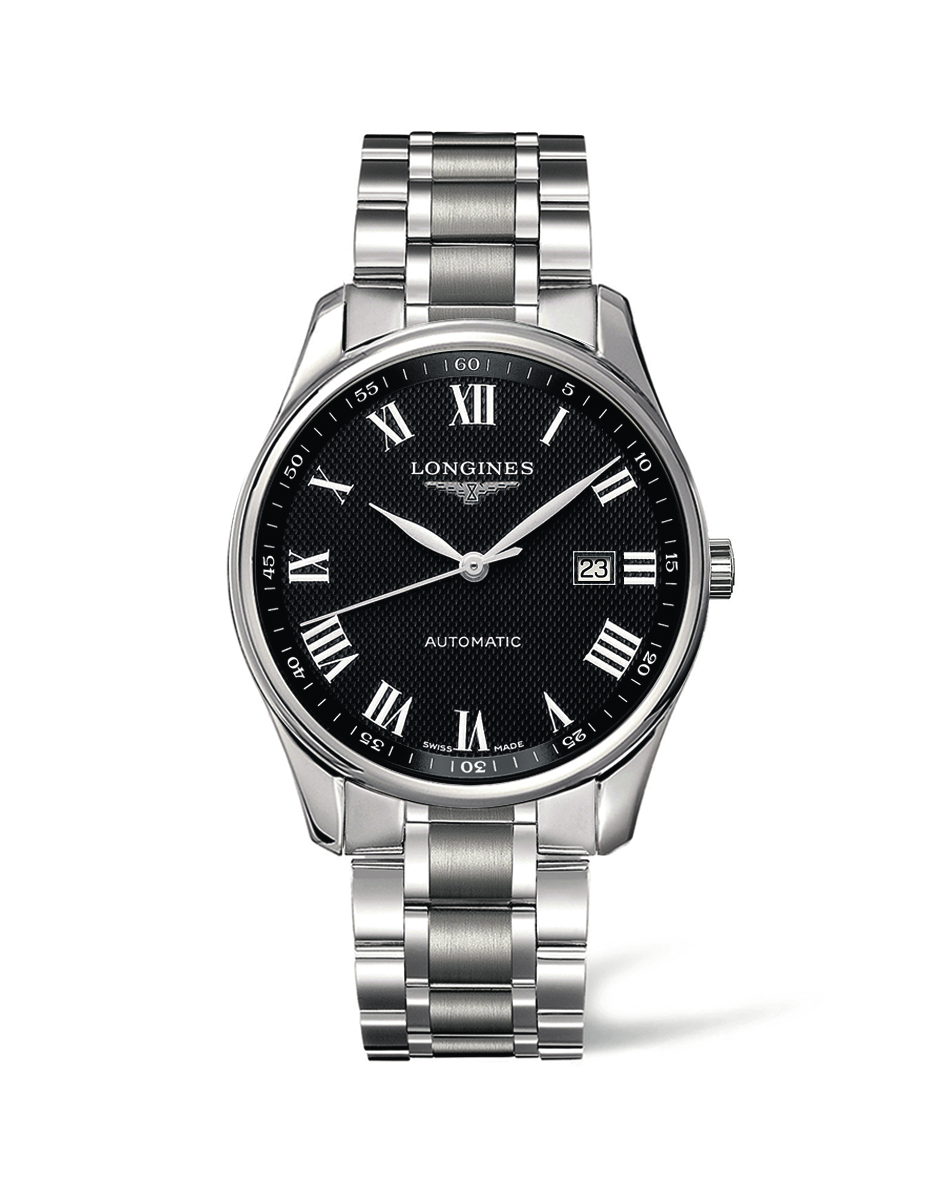 Longines Master Collection Black Dial Stainless Steel Mens Watch L28934516